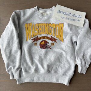 Retro Washington Commanders Football Sweatshirt, 90s NFL Commanders Shirt Tee